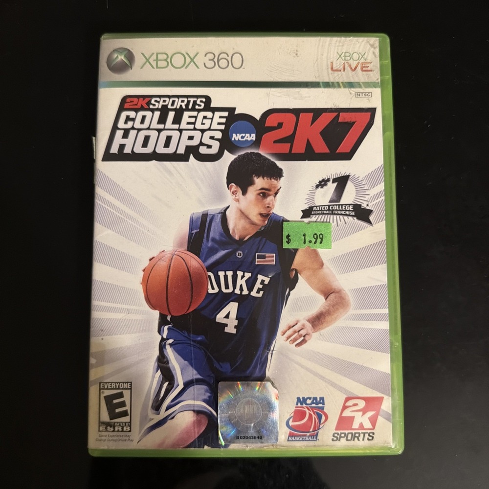 College Hoops 2K7 - Microsoft Xbox 360 CIB